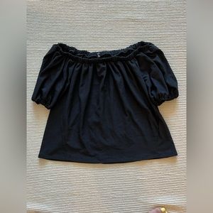 Anthropologie Black Top